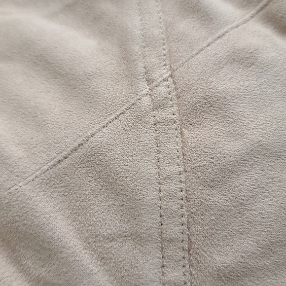 KATHY Ireland faux suade top size large - Picture 4 of 5